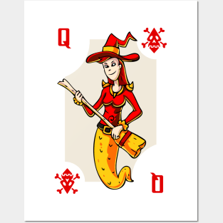 Easy Halloween Playing Card Costume: Queen of Diamonds Posters and Art